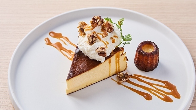 画像：虜になるバスクチーズケーキ