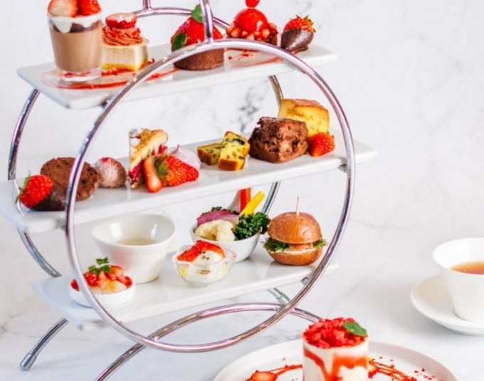 いちごのアフターヌーンティー