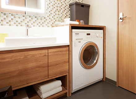 ホリデイ・イン&スイーツ新大阪の洗濯機のイメージ画像です。